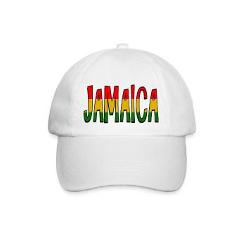 jamaica - Baseballkappe - Weiß/Weiß - Vorne