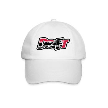 Drift Motorsport - Baseballkappe - Weiß/Weiß - Vorne