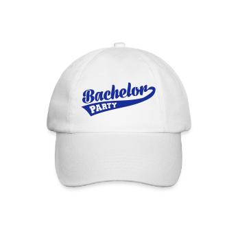 Bachelor party Hochzeit - Baseballkappe - Weiß/Weiß - Vorne