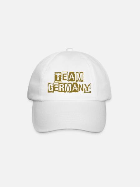 TEAM GERMANY - Baseballkappe - Weiß/Weiß