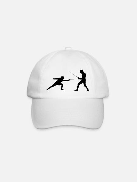 Fechten - Baseballkappe - Weiß/Weiß