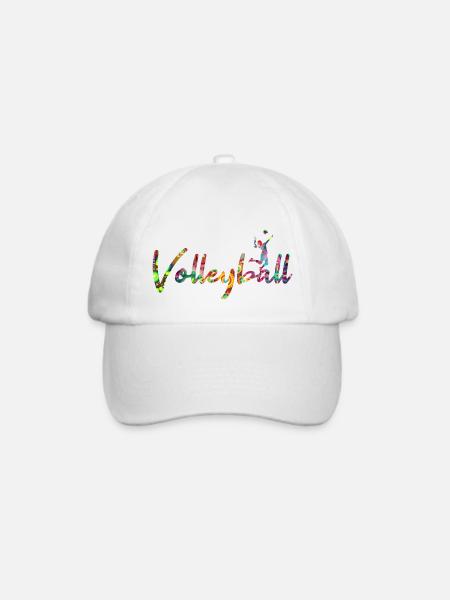 Volleyball - Baseballkappe - Weiß/Weiß