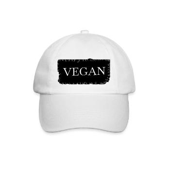 vegan - Vegan - Baseballkappe - Weiß/Weiß - Vorne