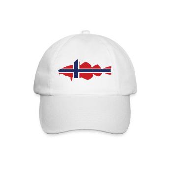 Dorsch Norwegen - Baseballkappe - Weiß/Weiß - Vorne