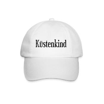 Küstenkind - Baseballkappe - Weiß/Weiß - Vorne
