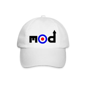MOD - Baseballkappe - Weiß/Weiß - Vorne