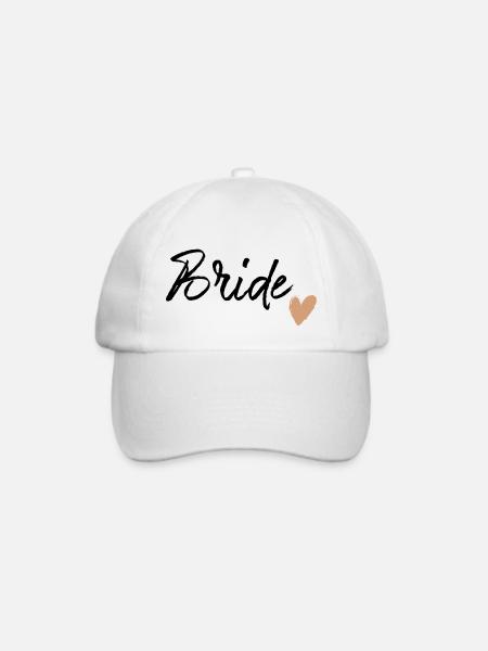 Bride - Baseballkappe - Weiß/Weiß