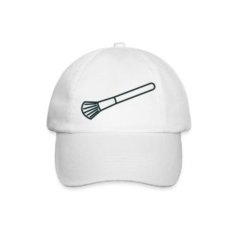 Make-up-Pinsel - Baseballkappe - Weiß/Weiß - Vorne