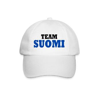 Team suomi - Baseballkappe - Weiß/Weiß - Vorne