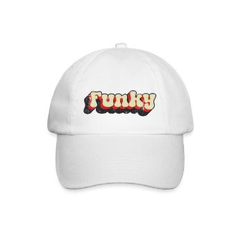 Funky - Baseballkappe - Weiß/Weiß - Vorne
