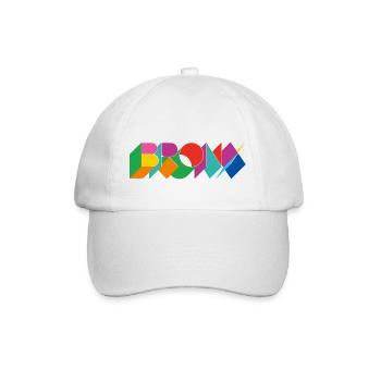 Bronx New York - Baseballkappe - Weiß/Weiß - Vorne