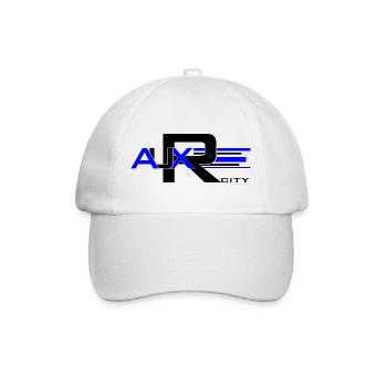 Auxerre Geometric Blue - Baseballkappe - Weiß/Weiß - Vorne