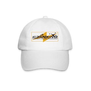 Allroundkasper - Baseballkappe - Weiß/Weiß - Vorne