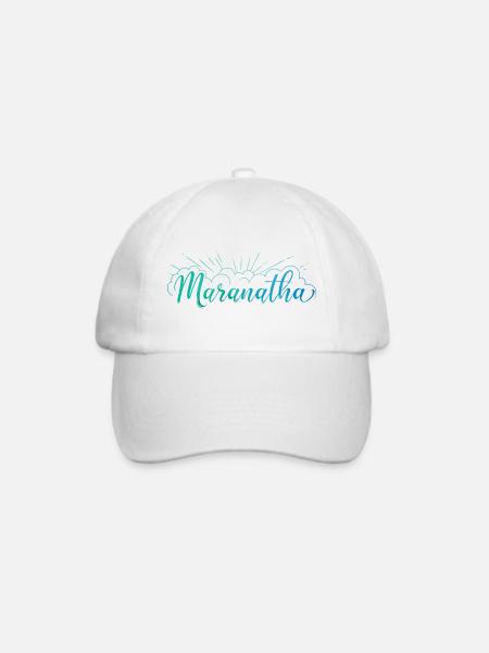 Maranatha - Baseballkappe - Weiß/Weiß