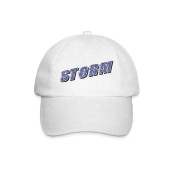 STORM Claim | Sturm Schriftzug - Baseballkappe - Weiß/Weiß - Vorne