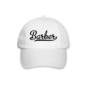 Barber - Baseballkappe - Weiß/Weiß - Vorne