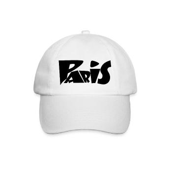 Pariser Formulare - Baseballkappe - Weiß/Weiß - Vorne