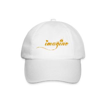 imagine - Baseballkappe - Weiß/Weiß - Vorne