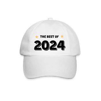 Das Beste aus 2024 - Baseballkappe - Weiß/Weiß - Vorne