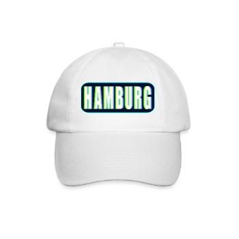 EDM HAMBURG - Baseballkappe - Weiß/Weiß - Vorne