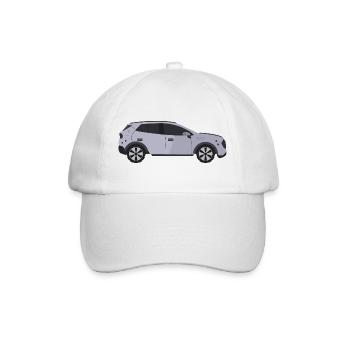 Auto - Baseballkappe - Weiß/Weiß - Vorne