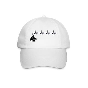 Schlittschuhe Eiskunstläufer Schlittschuh EKG - Baseballkappe - Weiß/Weiß - Vorne