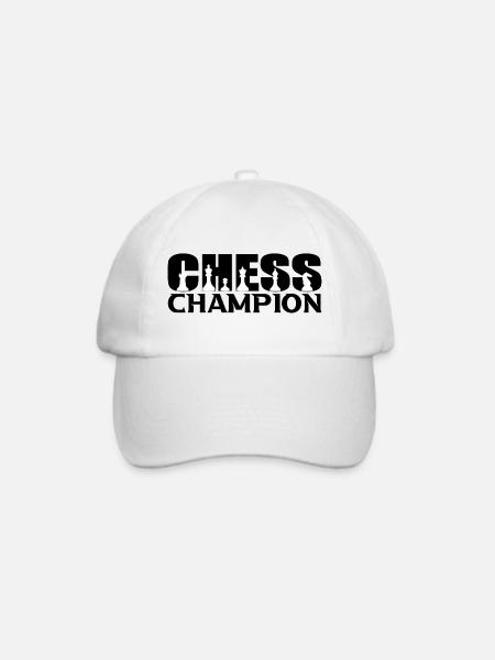 Chess - Baseballkappe - Weiß/Weiß