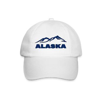 ALASKA - Baseballkappe - Weiß/Weiß - Vorne