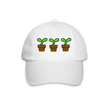 Garten - Baseballkappe - Weiß/Weiß - Vorne