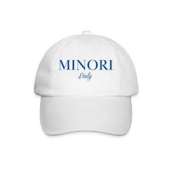 Minori-Italien - Baseballkappe - Weiß/Weiß - Vorne