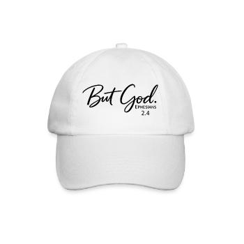 Aber Gott - Baseballkappe - Weiß/Weiß - Vorne