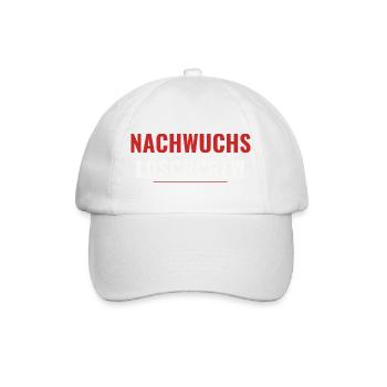 Nachwuchs Löschcrew – Teamshirt für Kinder - Baseballkappe - Weiß/Weiß - Vorne