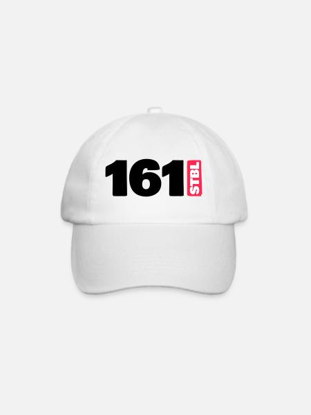 161 - STBL - Baseballkappe - Weiß/Weiß