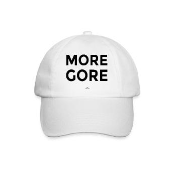 More Gore - Baseballkappe - Weiß/Weiß - Vorne