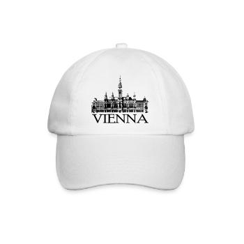 vienna - Baseballkappe - Weiß/Weiß - Vorne