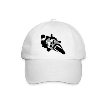 bayernbike2farb - Baseballkappe - Weiß/Weiß - Vorne