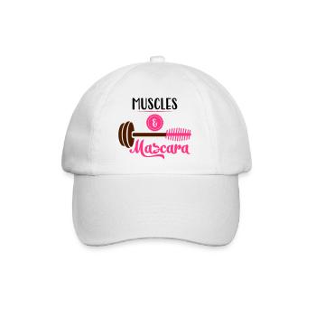 Fitness - Baseballkappe - Weiß/Weiß - Vorne