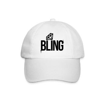 Bling - Baseballkappe - Weiß/Weiß - Vorne