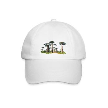 Baobab - Baseballkappe - Weiß/Weiß - Vorne