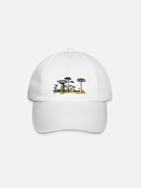 Baobab - Baseballkappe - Weiß/Weiß