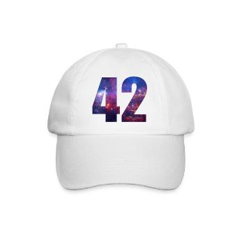 42 - Baseballkappe - Weiß/Weiß - Vorne