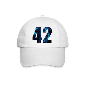 42 - Baseballkappe - Weiß/Weiß - Vorne
