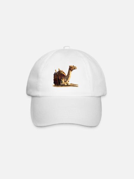 kamel - Baseballkappe - Weiß/Weiß