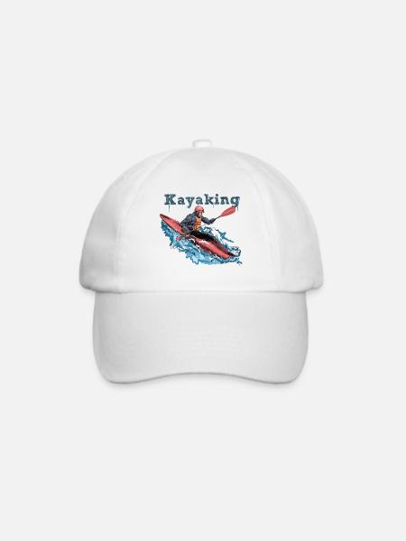 Kayak - Baseballkappe - Weiß/Weiß