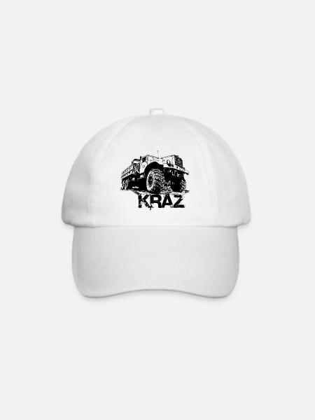 KrAZ-255 - Baseballkappe - Weiß/Weiß
