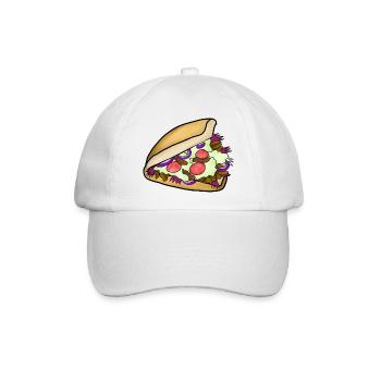 Döner - Baseballkappe - Weiß/Weiß - Vorne