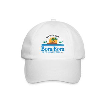 ORIGINAL DESIGN BORA BORA IBIZA - Baseballkappe - Weiß/Weiß - Vorne