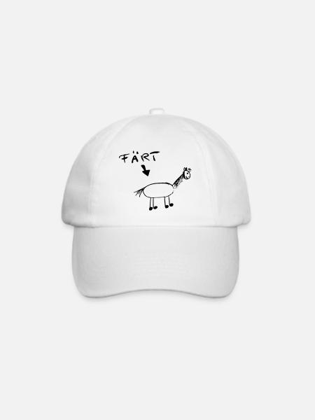 Färt - Baseballkappe - Weiß/Weiß