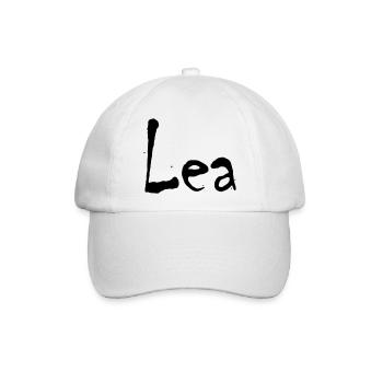 lea - Baseballkappe - Weiß/Weiß - Vorne