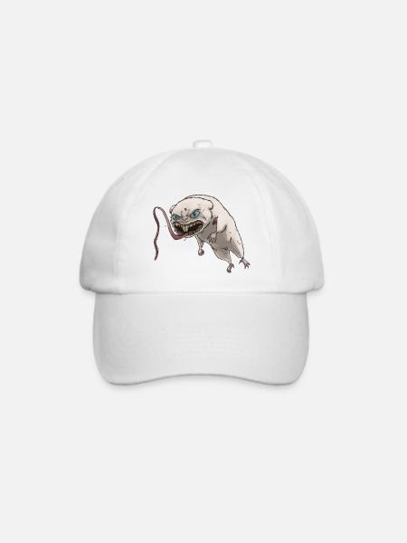 Mutanten Hamster - Baseballkappe - Weiß/Weiß